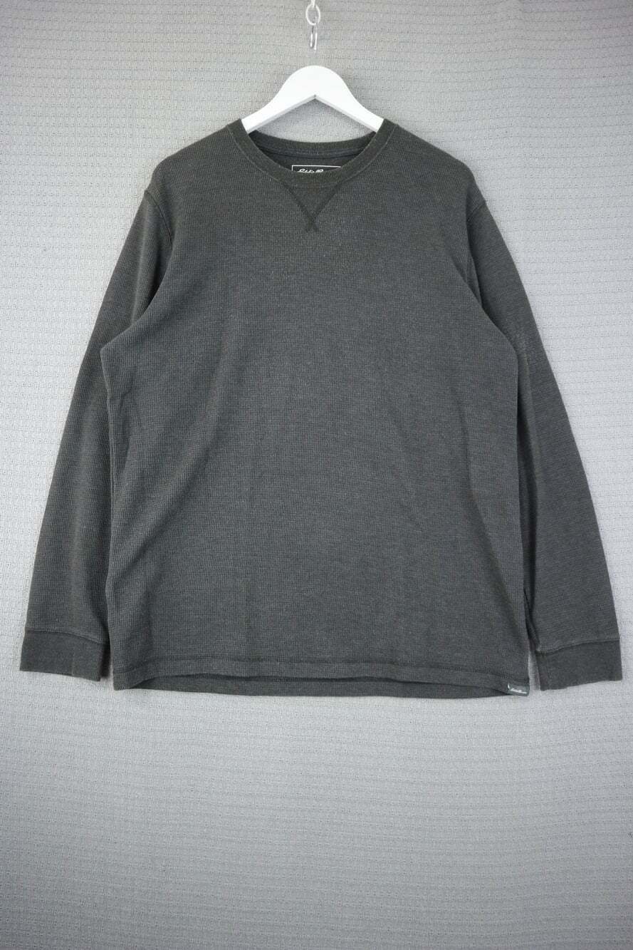 Eddie Bauer Mens Waffle Knit Longsleeve Tee Large